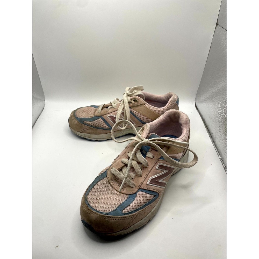 New Balance 990v5 GC990MP5 Kids 4.5 W Sneakers Cherry Blossom Running Shoes
